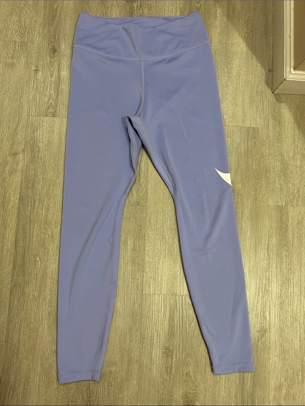 Nike Lavender Active Leggings with White Swoosh